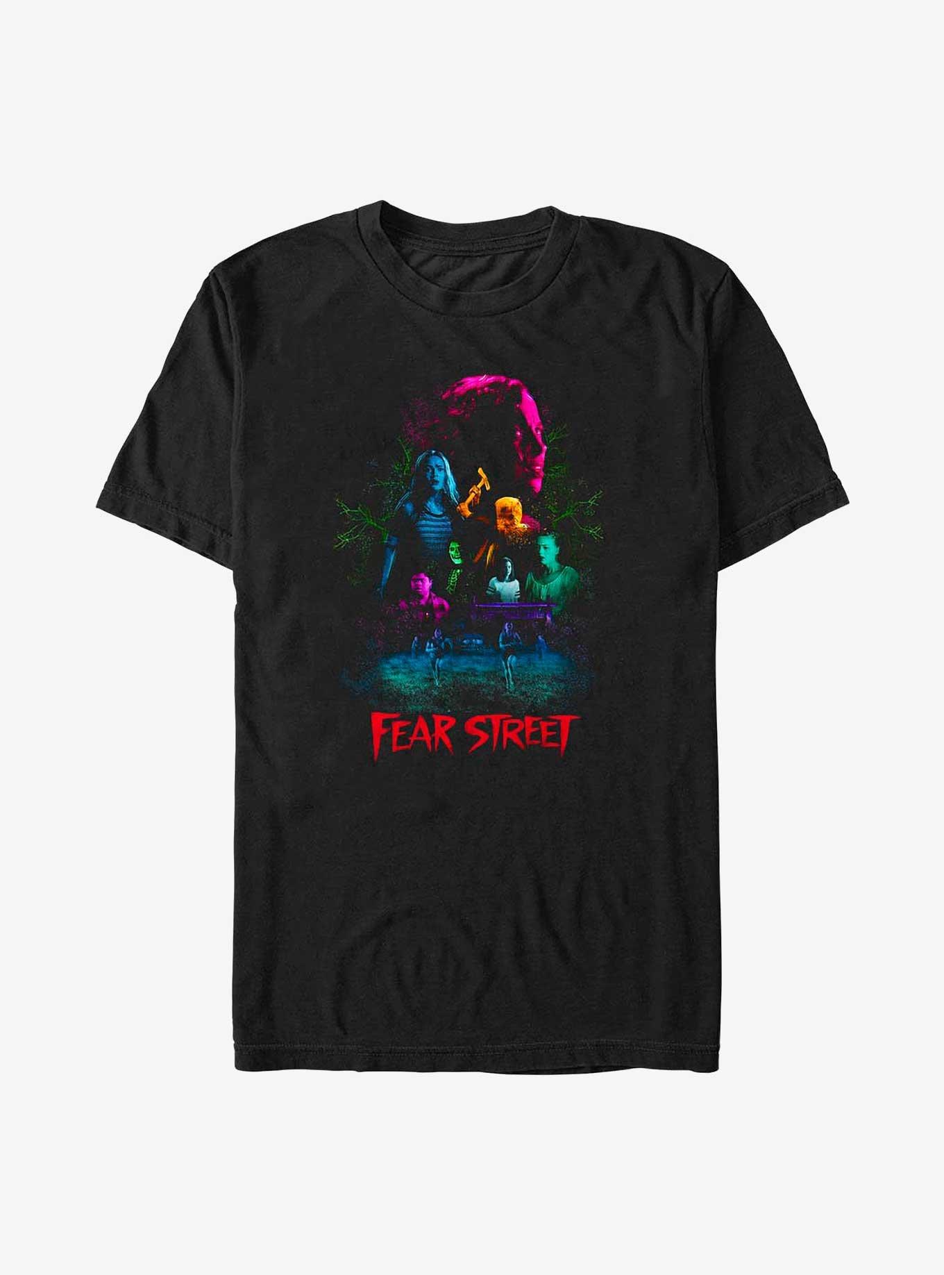The Fear Street Trilogy Collage Big & Tall T-Shirt, BLACK, hi-res