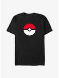 Pokemon Pokeball Big & Tall T-Shirt, BLACK, hi-res