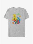 Sesame Street Sesame Squad Big & Tall T-Shirt, ATH HTR, hi-res