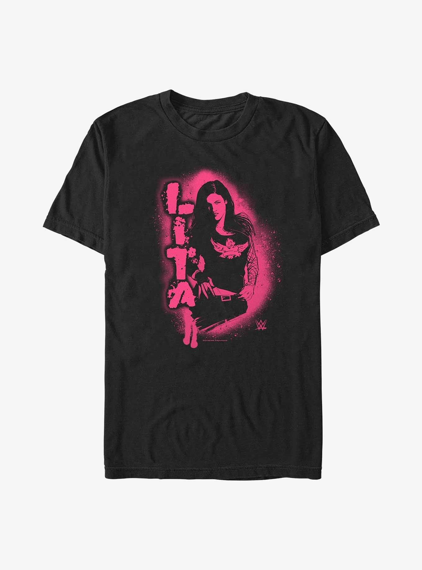 WWE Stencil Lita Big & Tall T-Shirt, , hi-res