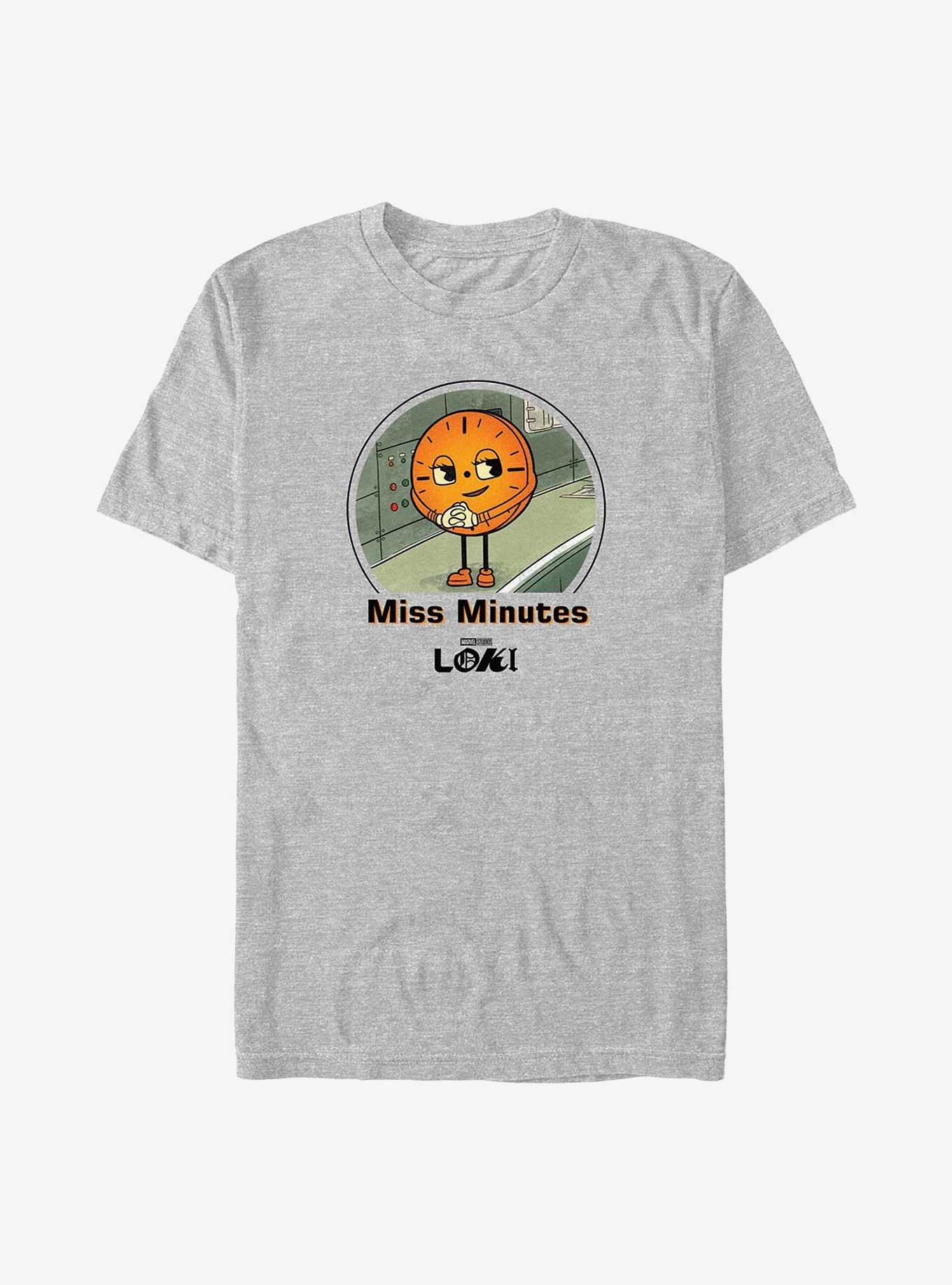 Marvel Loki Miss Minutes Badge Big & Tall T-Shirt, ATH HTR, hi-res