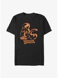 Dungeons & Dragons Halloween Ampersand Logo Big & Tall T-Shirt, BLACK, hi-res