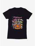 Hello Kitty And Friends Happy Halloween Group Candy Womens T-Shirt, BLACK, hi-res