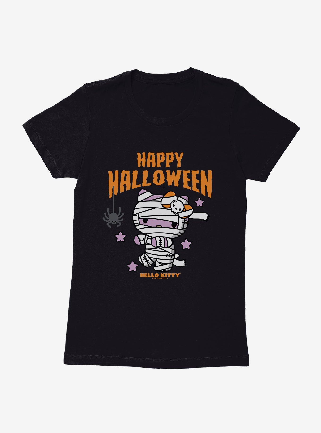 Hello Kitty Mummy Happy Halloween Womens T-Shirt, , hi-res