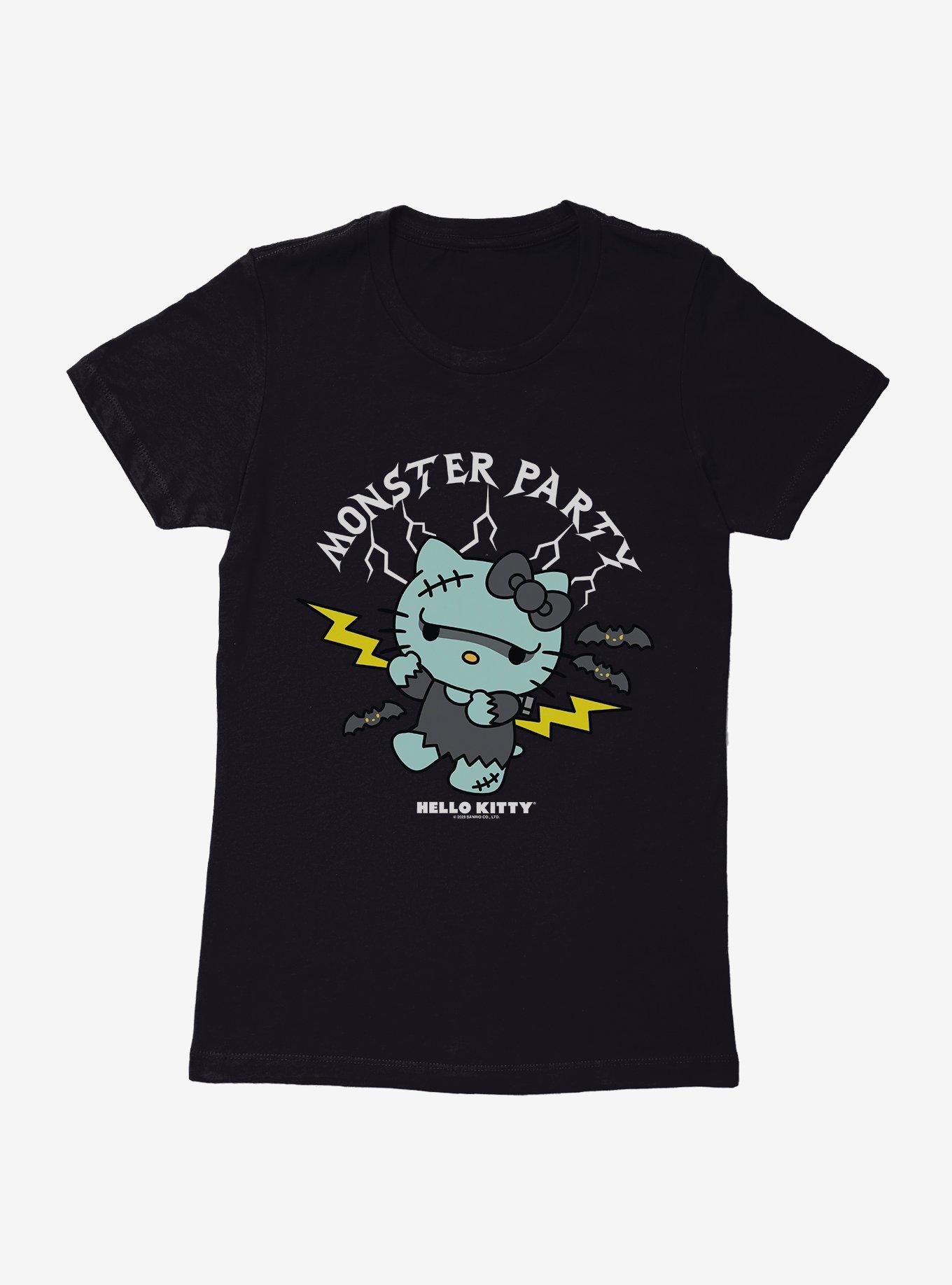 Hello Kitty Monster Party Frankenstein Womens T-Shirt, , hi-res