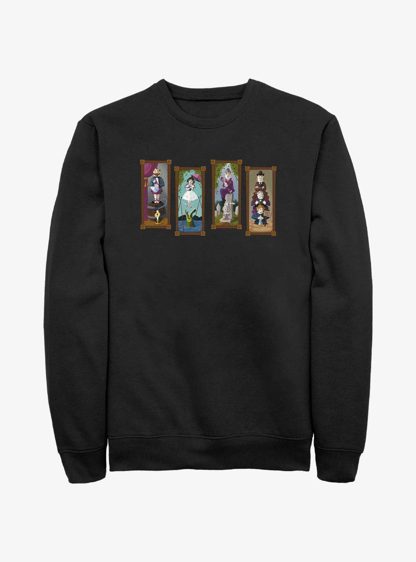 Disney The Haunted Mansion Stretching Portraits Sweatshirt, , hi-res