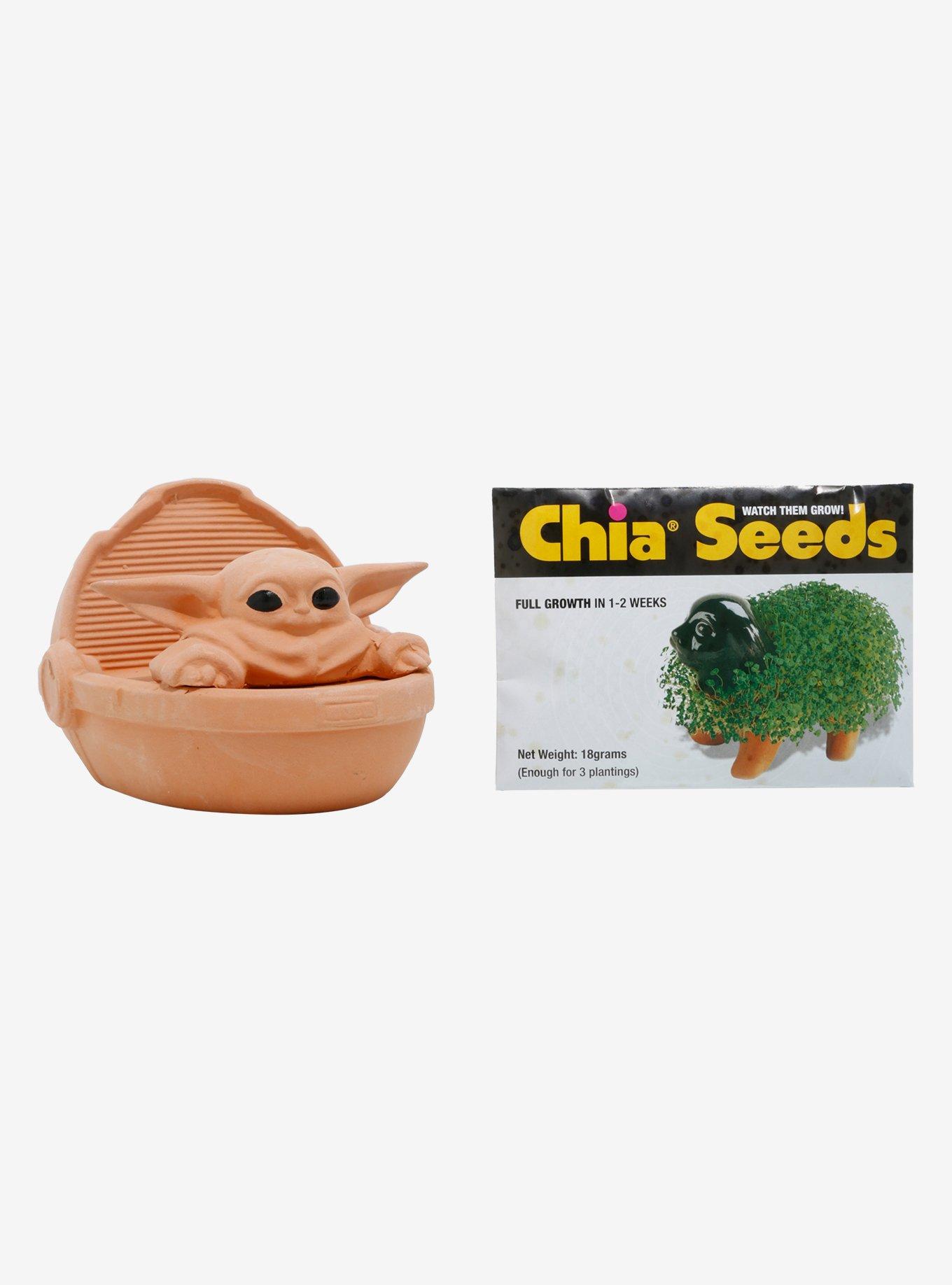 Chia Child Star Wars The Mandalorian Baby Yoda Pet, Terra Cotta(Limited  Edition)