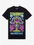 Powerman 5000 When Worlds Collide Boyfriend Fit Girls T-Shirt, BLACK, hi-res