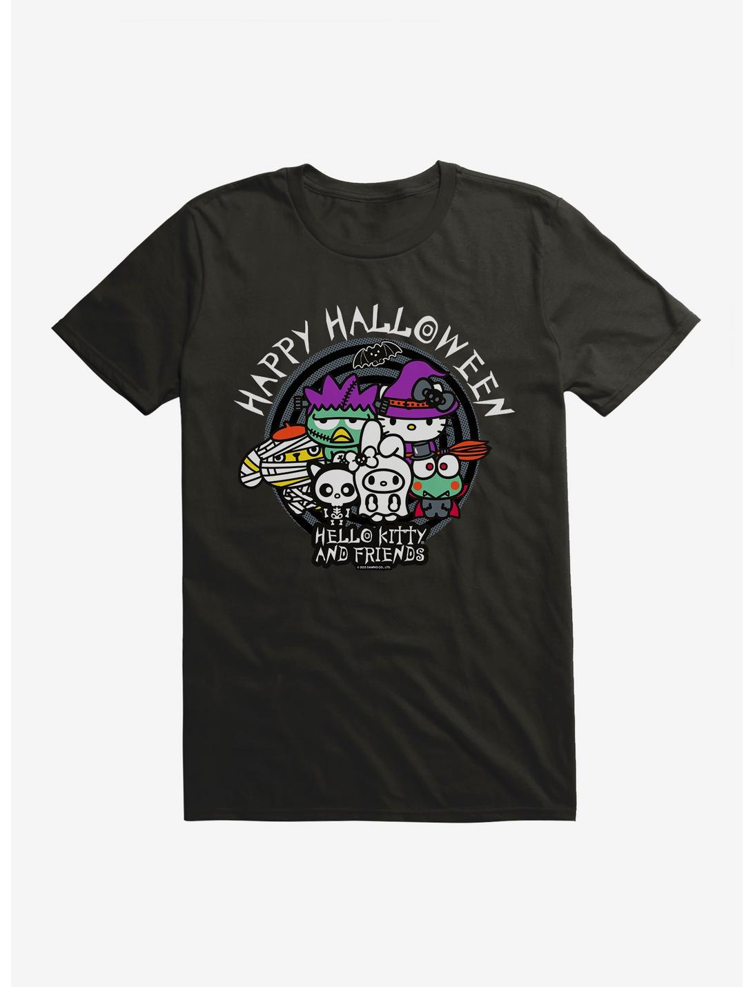 Hello Kitty And Friends Group Halloween Costume T-Shirt, BLACK, hi-res