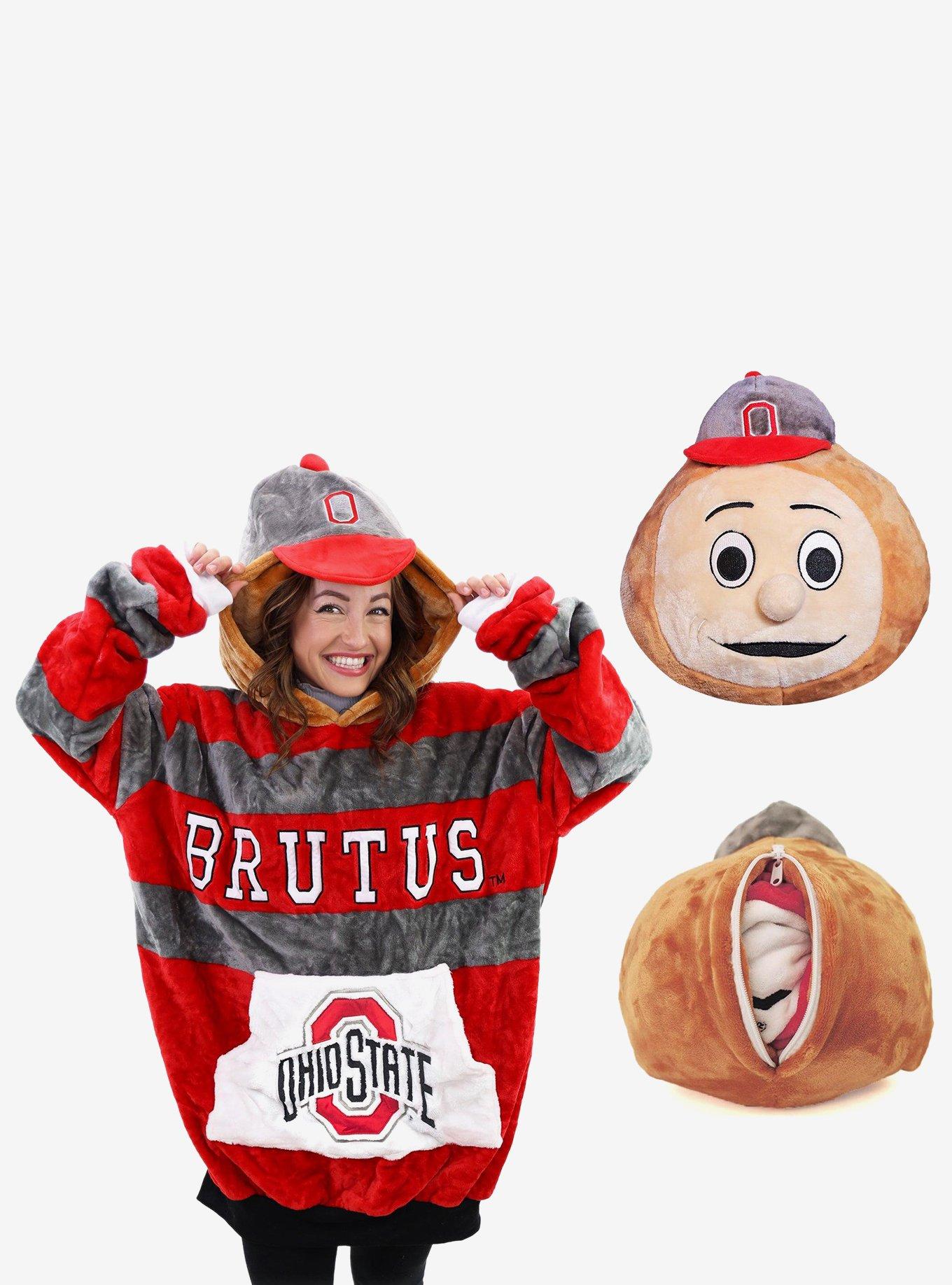 Plushible 2-in-1 Ohio State University Brutus Buckeye Snugible, , hi-res