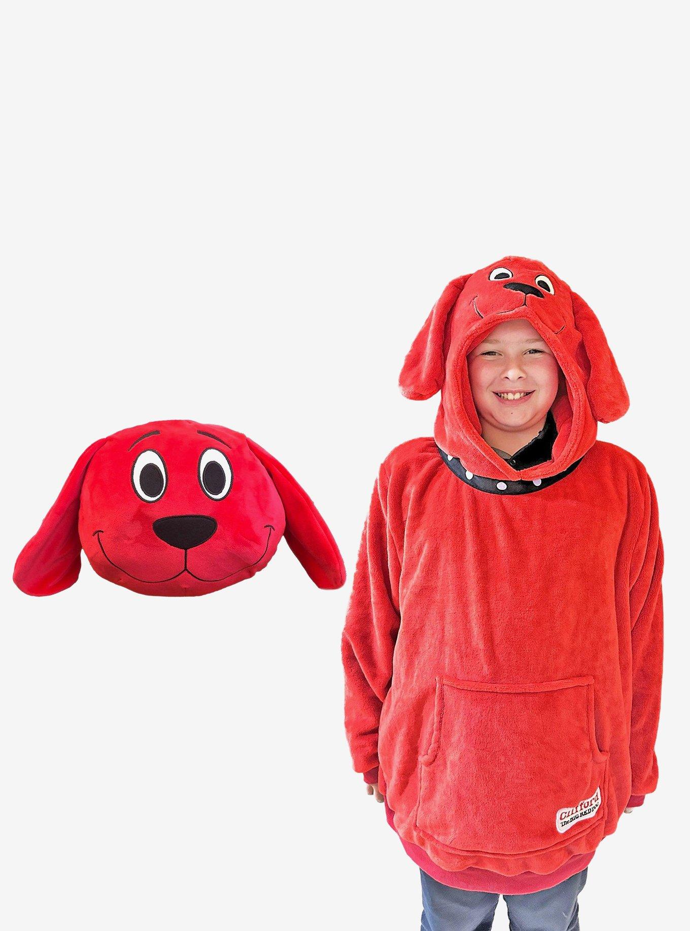 Plushible 2-in-1 Clifford The Big Red Dog Snugible Junior Size , , hi-res