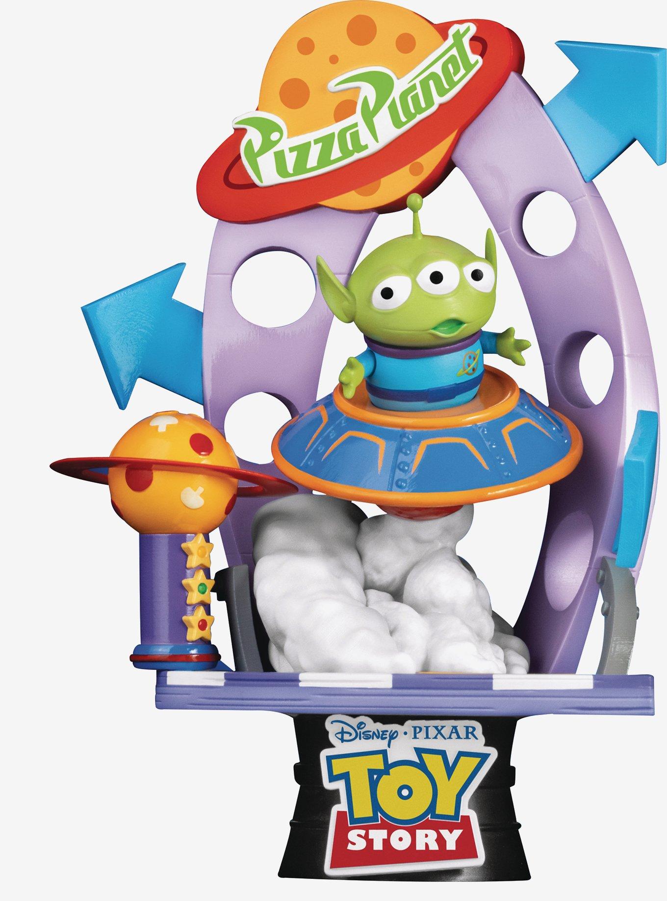 Beast Kingdom Disney Pixar Toy Story Alien Racing Car Statue, , hi-res