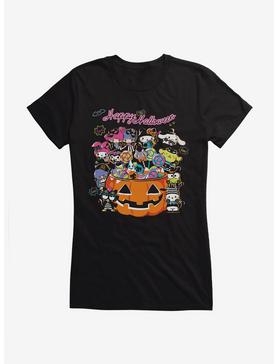 Hello Kitty And Friends Happy Halloween Group Candy Girls T-Shirt, , hi-res