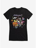 Hello Kitty And Friends Trick Or Treat Ride Girls T-Shirt, BLACK, hi-res