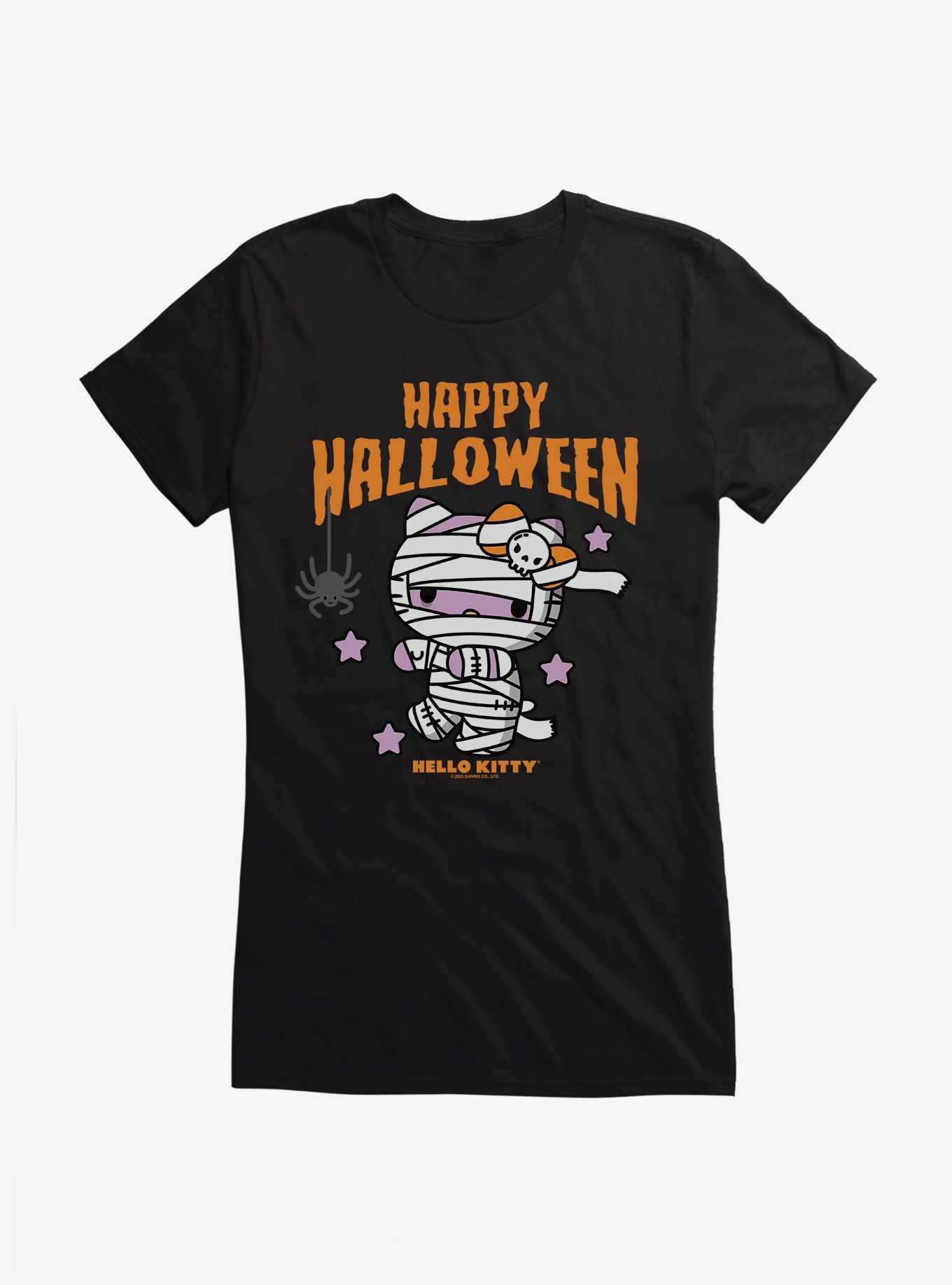 Hello Kitty Mummy Happy Halloween Girls T-Shirt, , hi-res