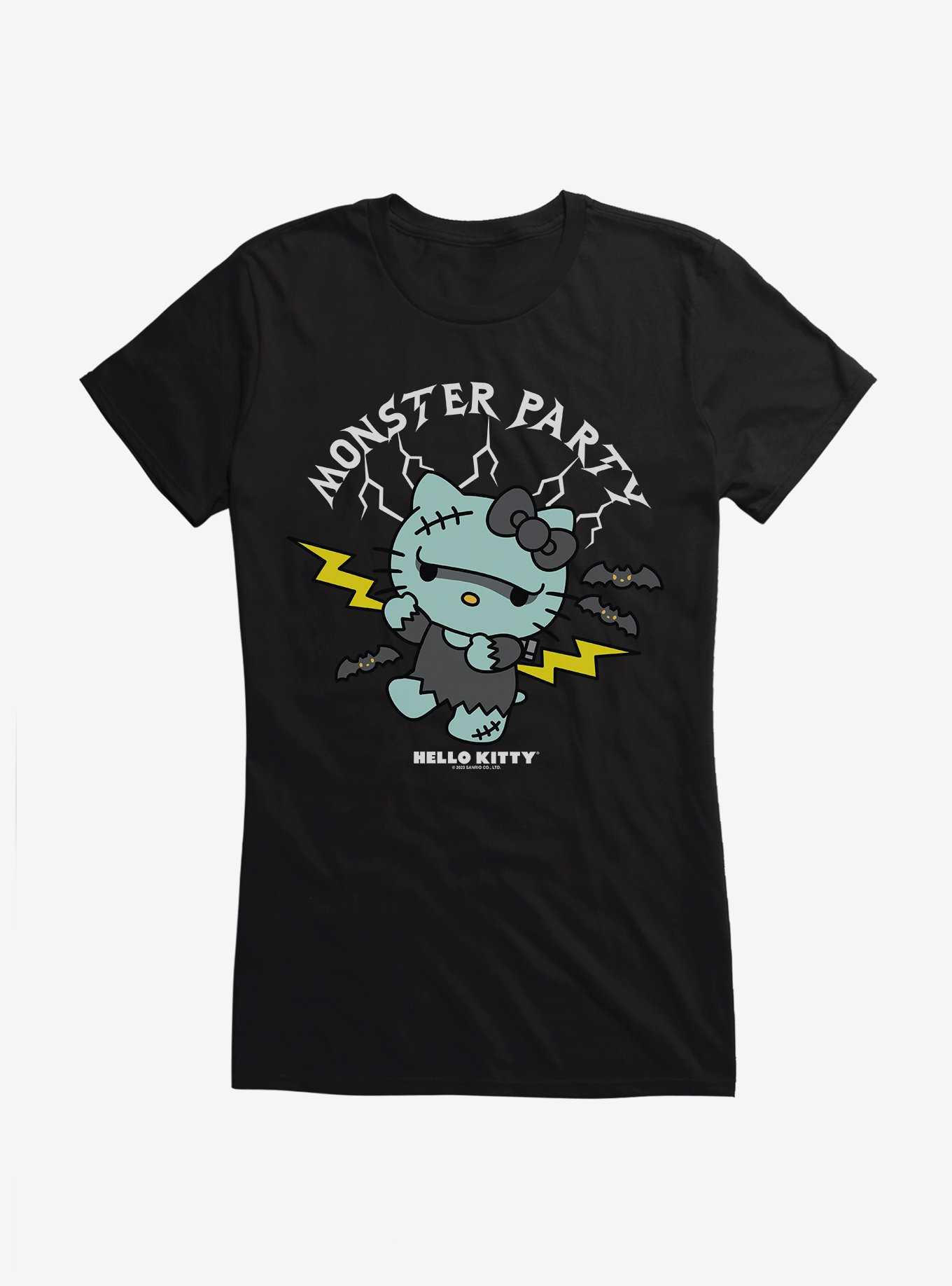Hello Kitty Monster Party Frankenstein Girls T-Shirt, , hi-res