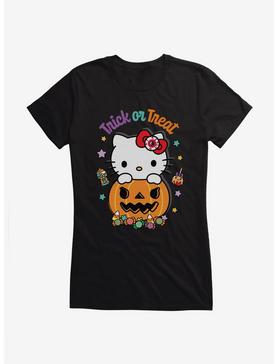 Hello Kitty Trick Or Treat Candy Girls T-Shirt, , hi-res