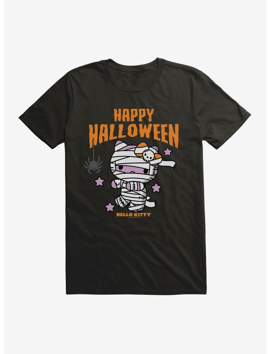 Hello Kitty Mummy Happy Halloween T-Shirt, BLACK, hi-res