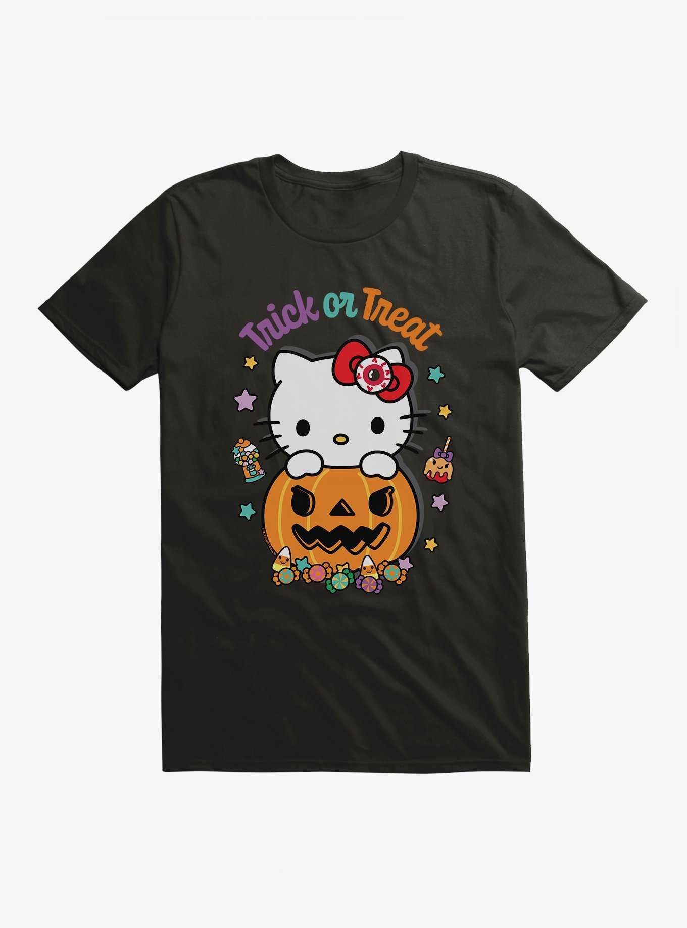 Hello Kitty Trick Or Treat Candy T-Shirt, , hi-res