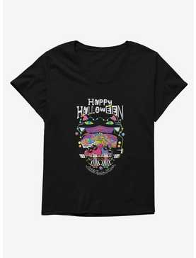 Little Twin Stars Trunk Or Treat Halloween Girls T-Shirt Plus Size, , hi-res