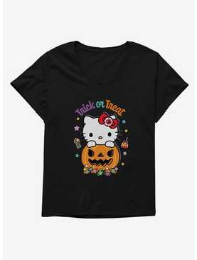 Hello Kitty Trick Or Treat Candy Girls T-Shirt Plus Size, , hi-res