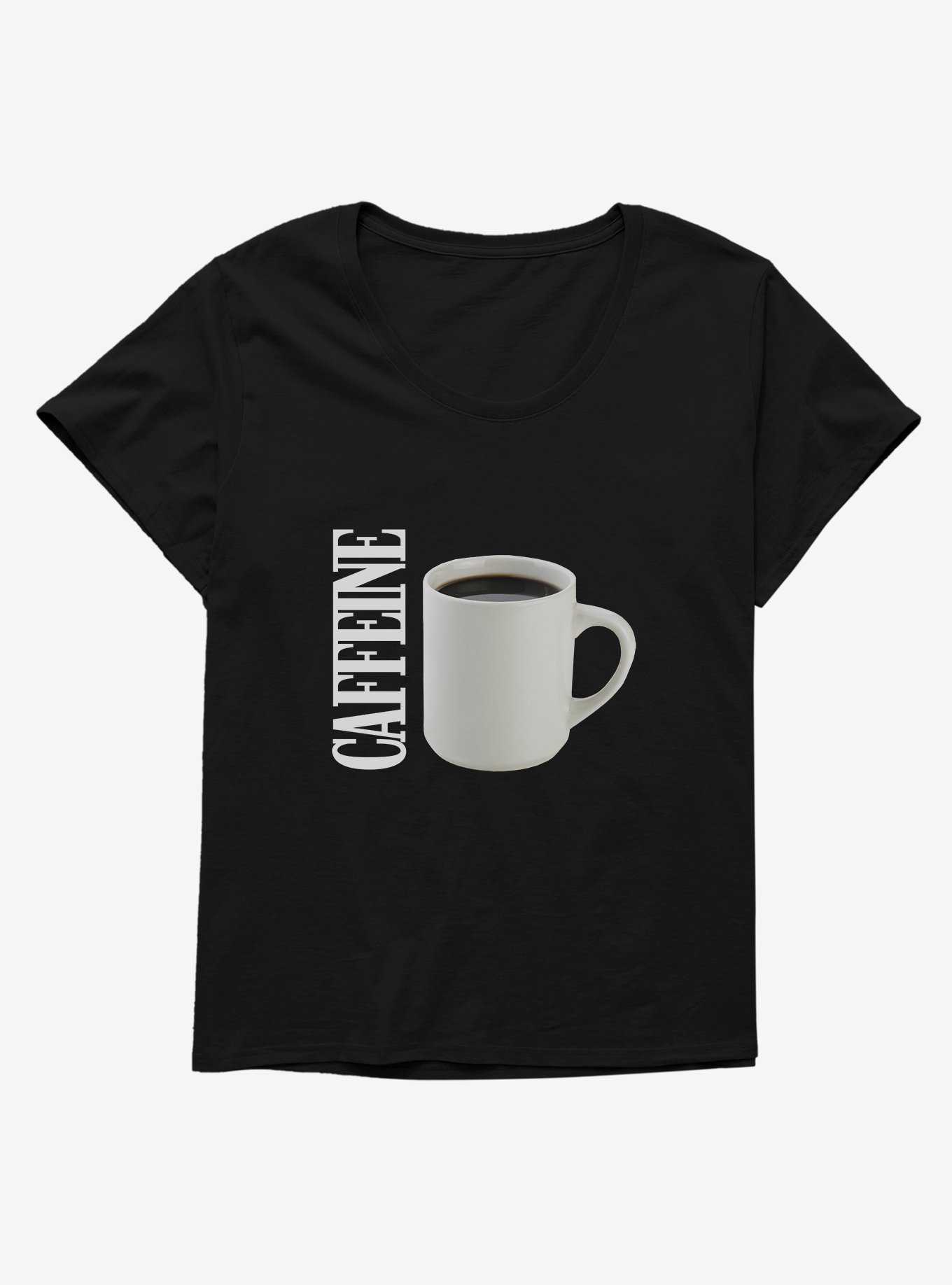 Hot Topic Caffeine Mug Girls T-Shirt Plus Size, , hi-res