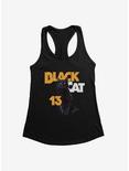 Hot Topic Black Cat 13 Girls Tank, BLACK, hi-res