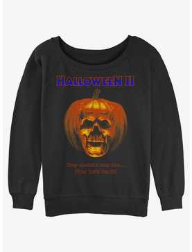 Halloween II He's Back Womens Slouchy Sweatshirt, , hi-res