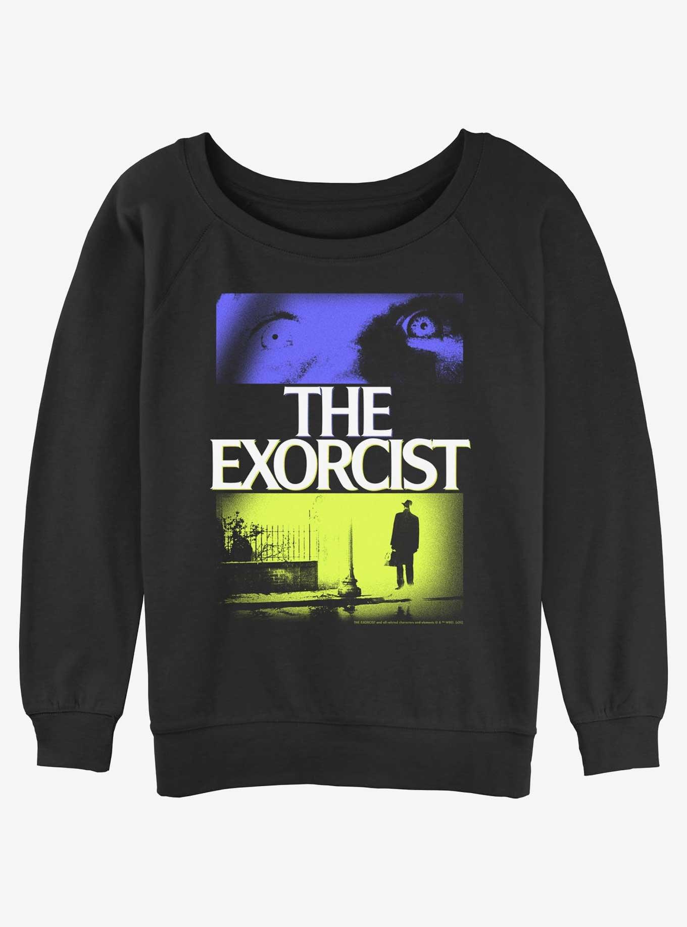 The Exorcist Pop Poster Womens Slouchy Sweatshirt, , hi-res