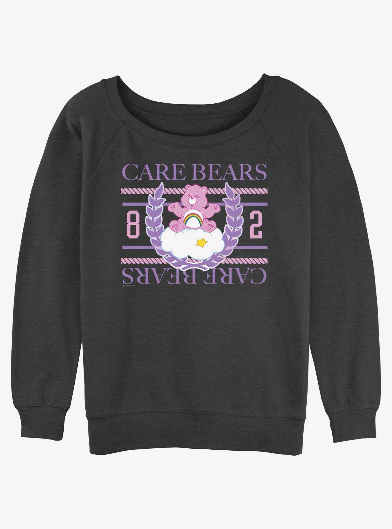 Care Bears Cheer Bear 82 Womens Slouchy Sweatshirt, , hi-res