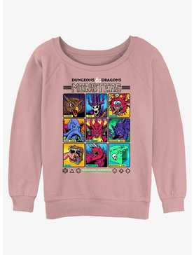 Dungeons & Dragons Choose Your Monster Womens Slouchy Sweatshirt, , hi-res