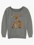 Indiana Jones and the Raiders of the Lost Ark Womens Slouchy Sweatshirt, GRAY HTR, hi-res