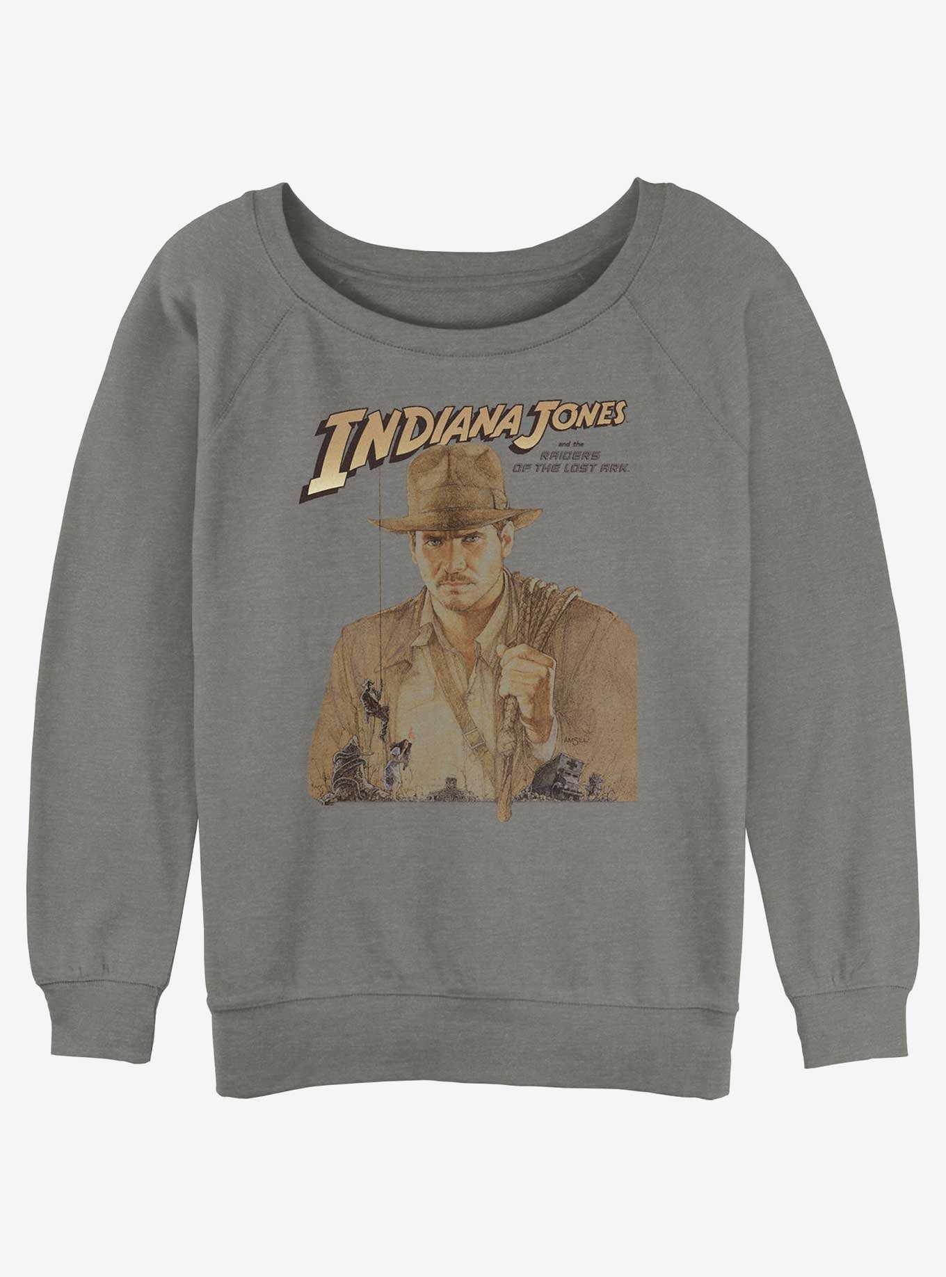 Indiana Jones and the Raiders of the Lost Ark Womens Slouchy Sweatshirt, , hi-res