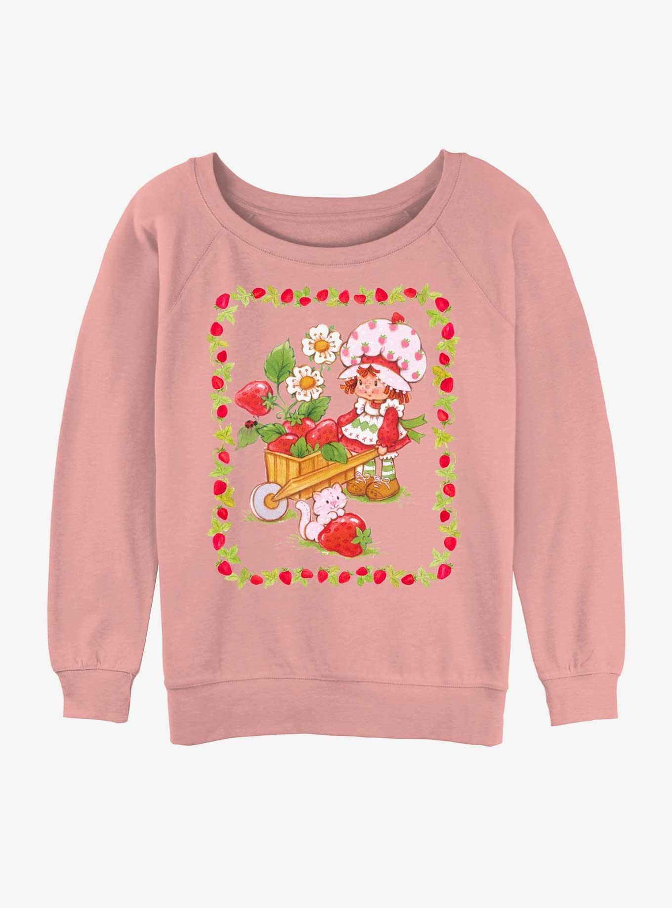 NWT PACSUN Strawberry Shortcake Womans Snowman Crew Neck Sweatshirt hotsell One Size