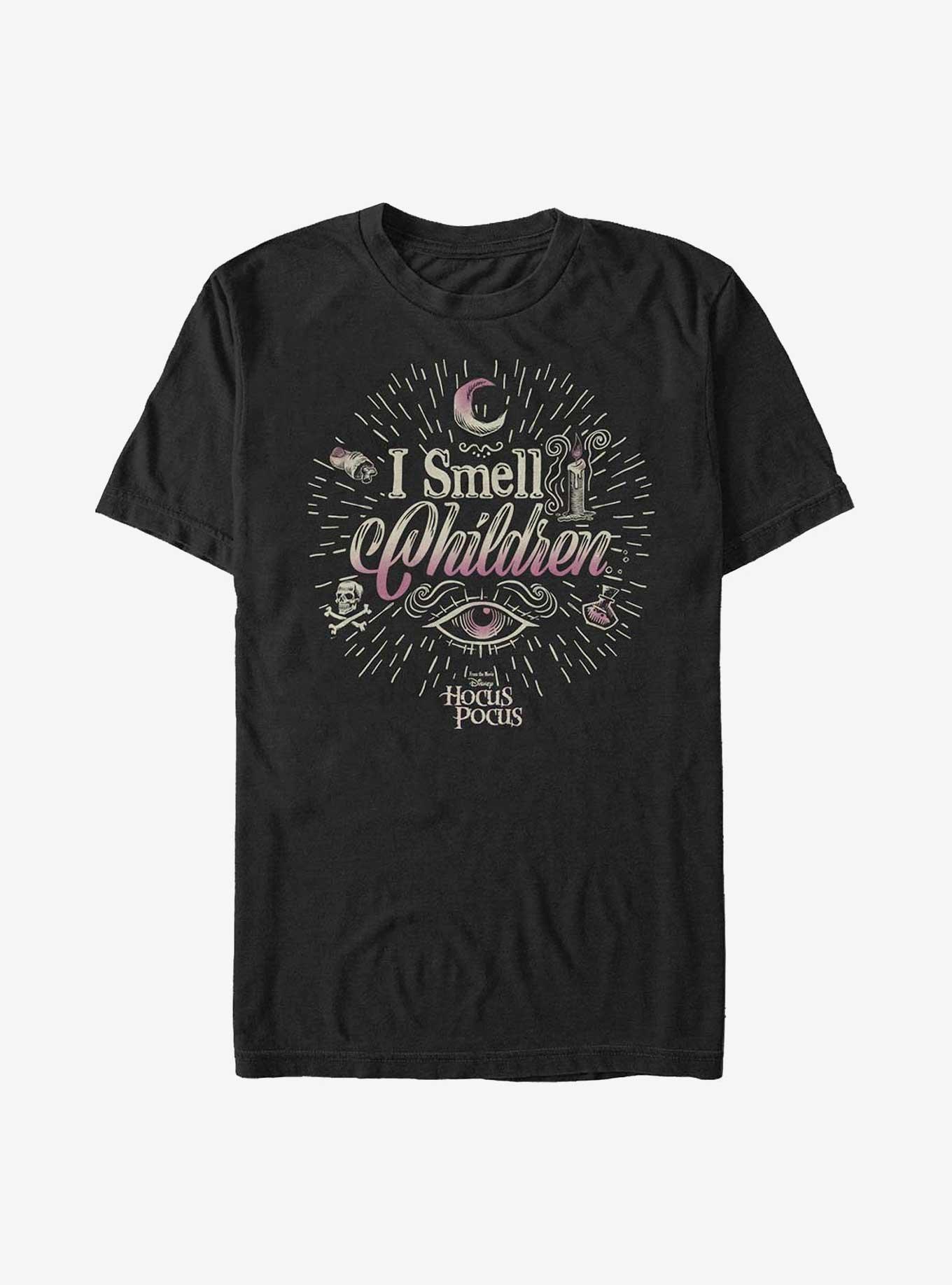 Disney Hocus Pocus Smelly Children Big & Tall T-Shirt, BLACK, hi-res