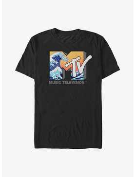 MTV Ocean Wave Logo Big & Tall T-Shirt, , hi-res