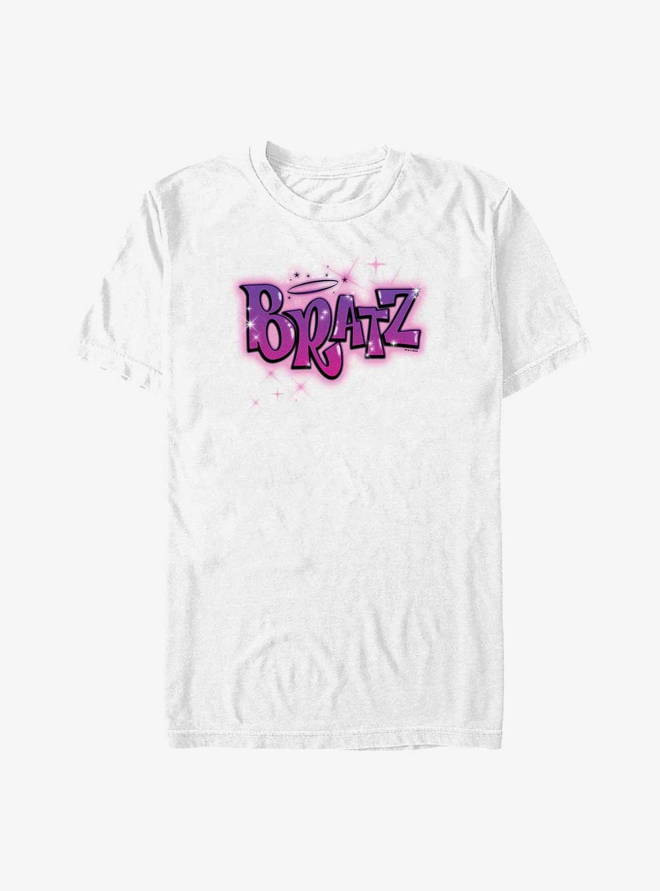 Bratz Airbrush Logo Big & Tall T-Shirt, WHITE, hi-res