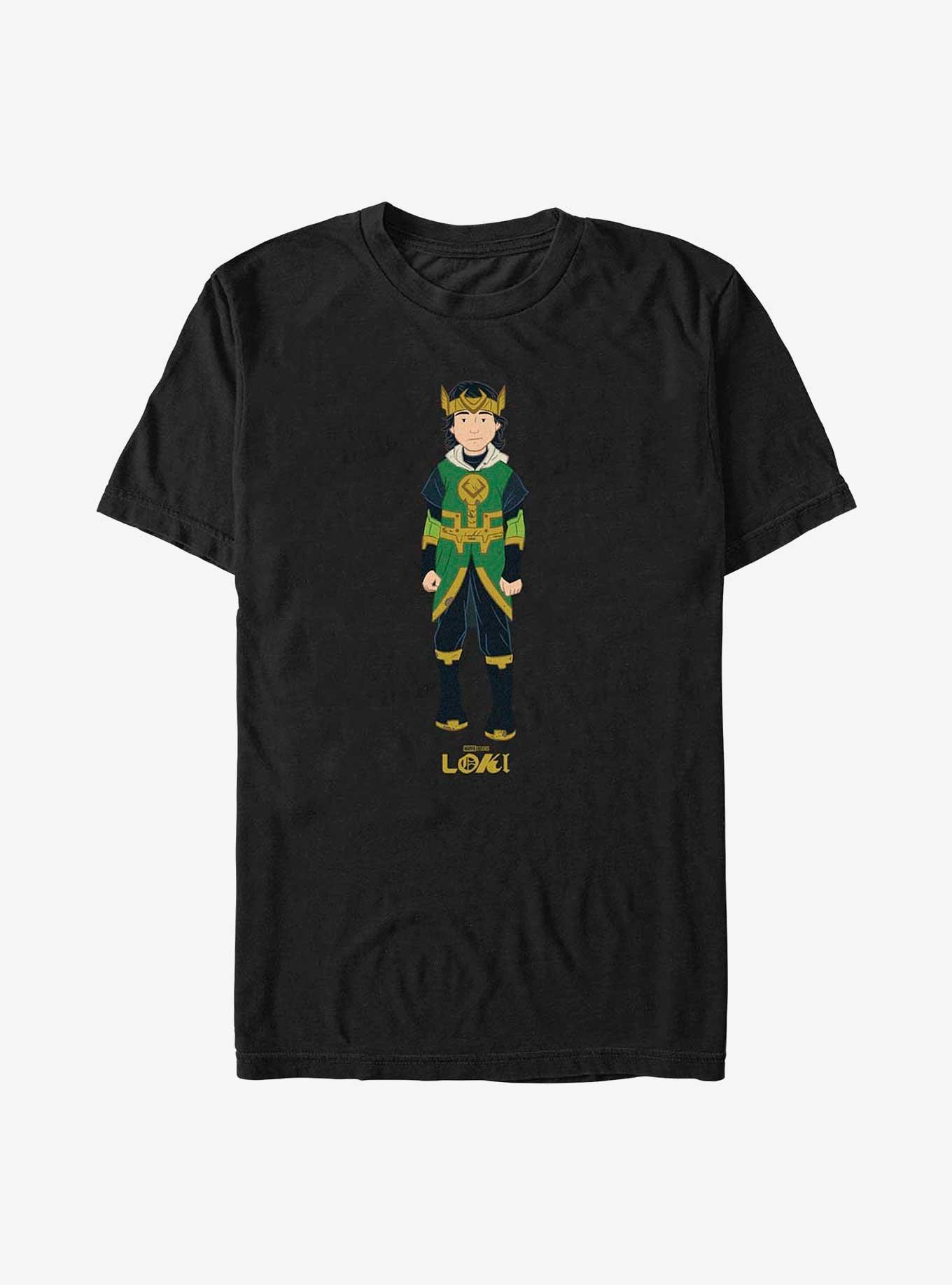 Marvel Loki Kid Loki Hero Big & Tall T-Shirt, BLACK, hi-res