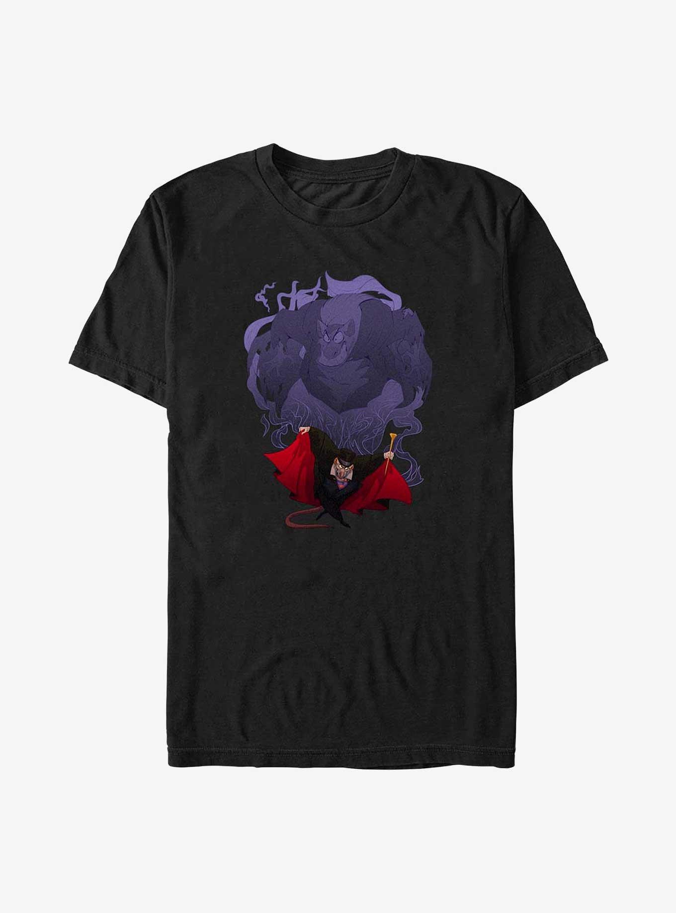 Disney The Great Mouse Detective Not A Rat Big & Tall T-Shirt, BLACK, hi-res