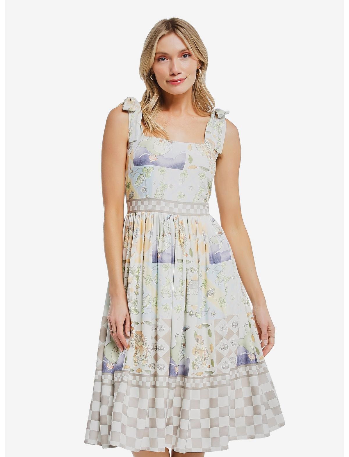 Studio Ghibli My Neighbor Totoro Mosaic Midi Dress | Her Universe