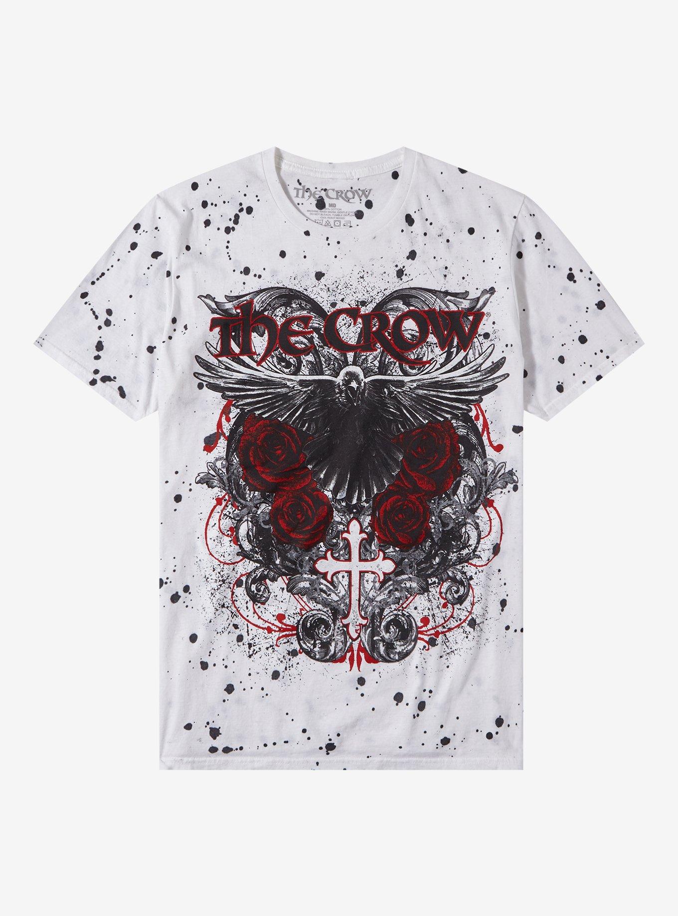 The Crow Y2K Splatter T-Shirt