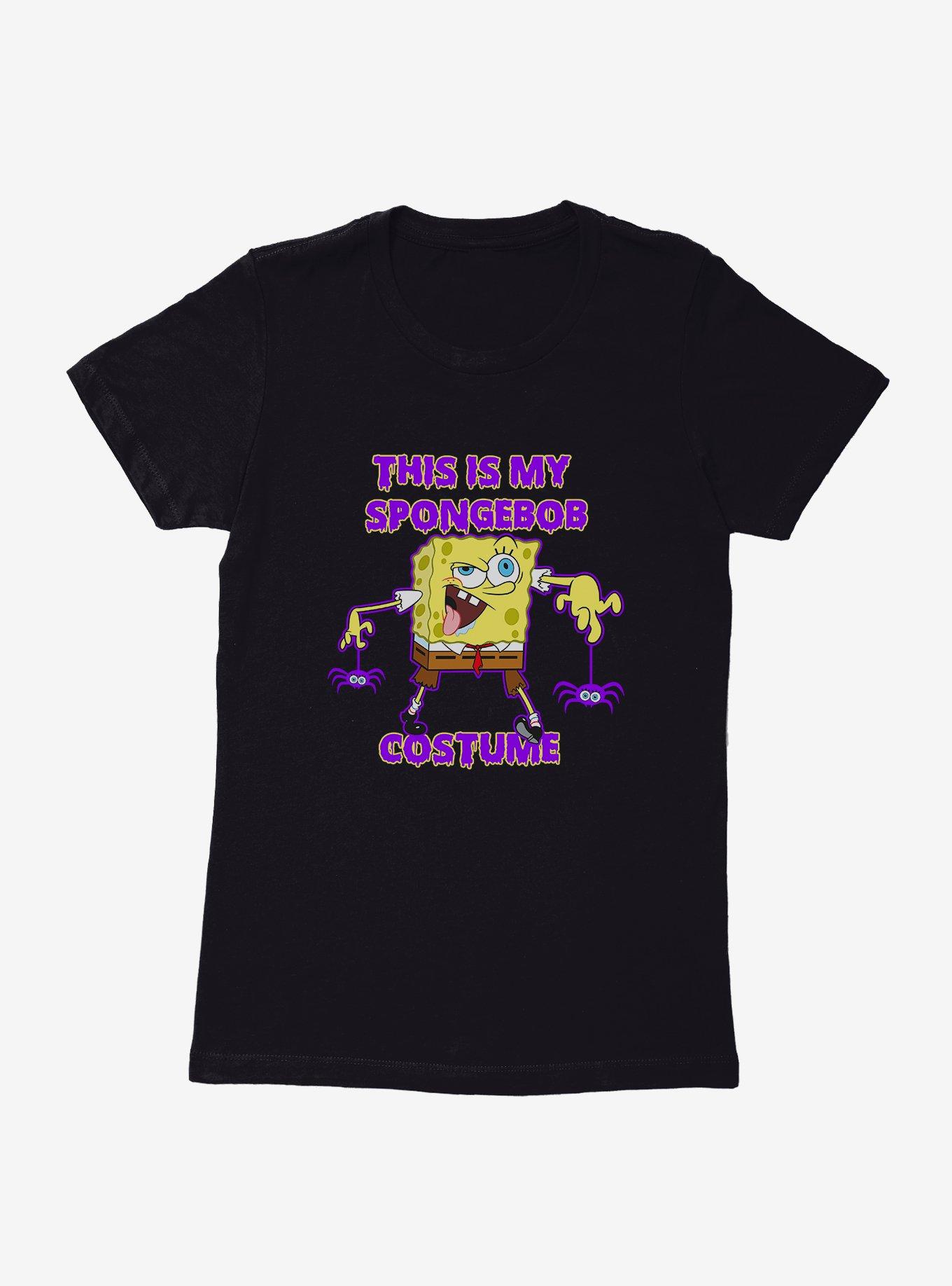 SpongeBob SquarePants This Is My Costume Zombie Womens T-Shirt, , hi-res