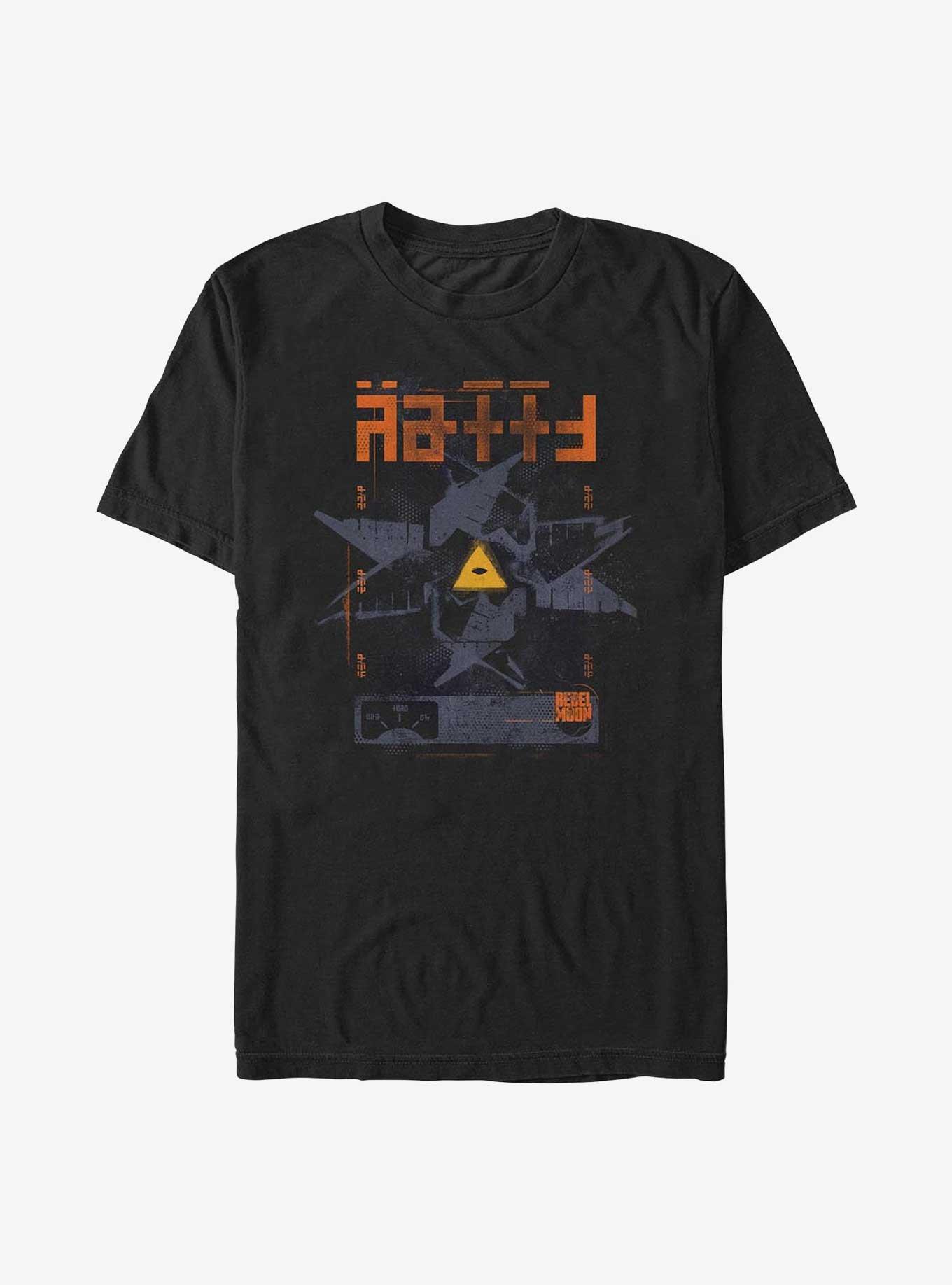 Rebel Moon Imperium Crest Big & Tall T-Shirt, BLACK, hi-res