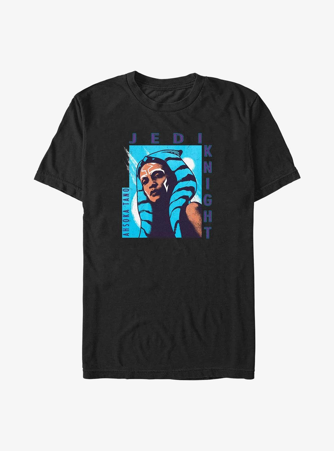 Star Wars Ahsoka Jedi Knight Big & Tall T-Shirt, BLACK, hi-res