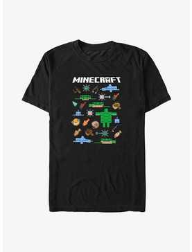 Minecraft Aquatic Mobs Big & Tall T-Shirt, , hi-res