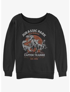 Jurassic Park Raptor Trainer Womens Slouchy Sweatshirt, , hi-res
