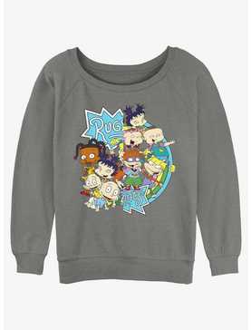 Rugrats Baby Gang Womens Slouchy Sweatshirt, , hi-res