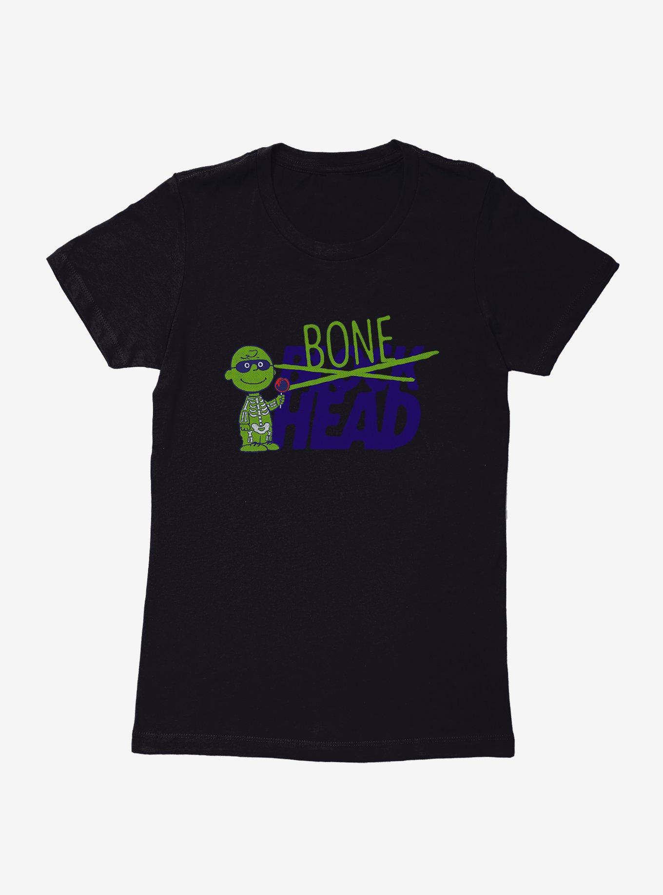 Peanuts Charlie Brown Bone Head Womens T-Shirt, , hi-res