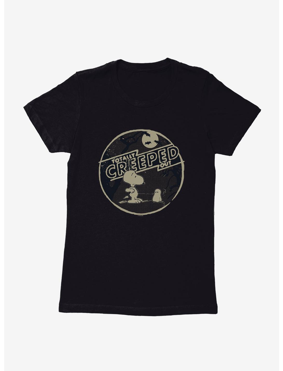 Peanuts Snoopy Woodstock Creeped Womens T-Shirt, , hi-res