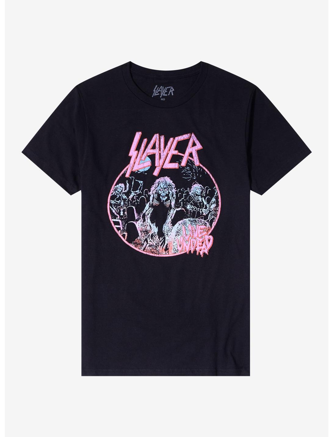 Slayer Live Undead Pastel Boyfriend Fit Girls T-Shirt | Hot Topic